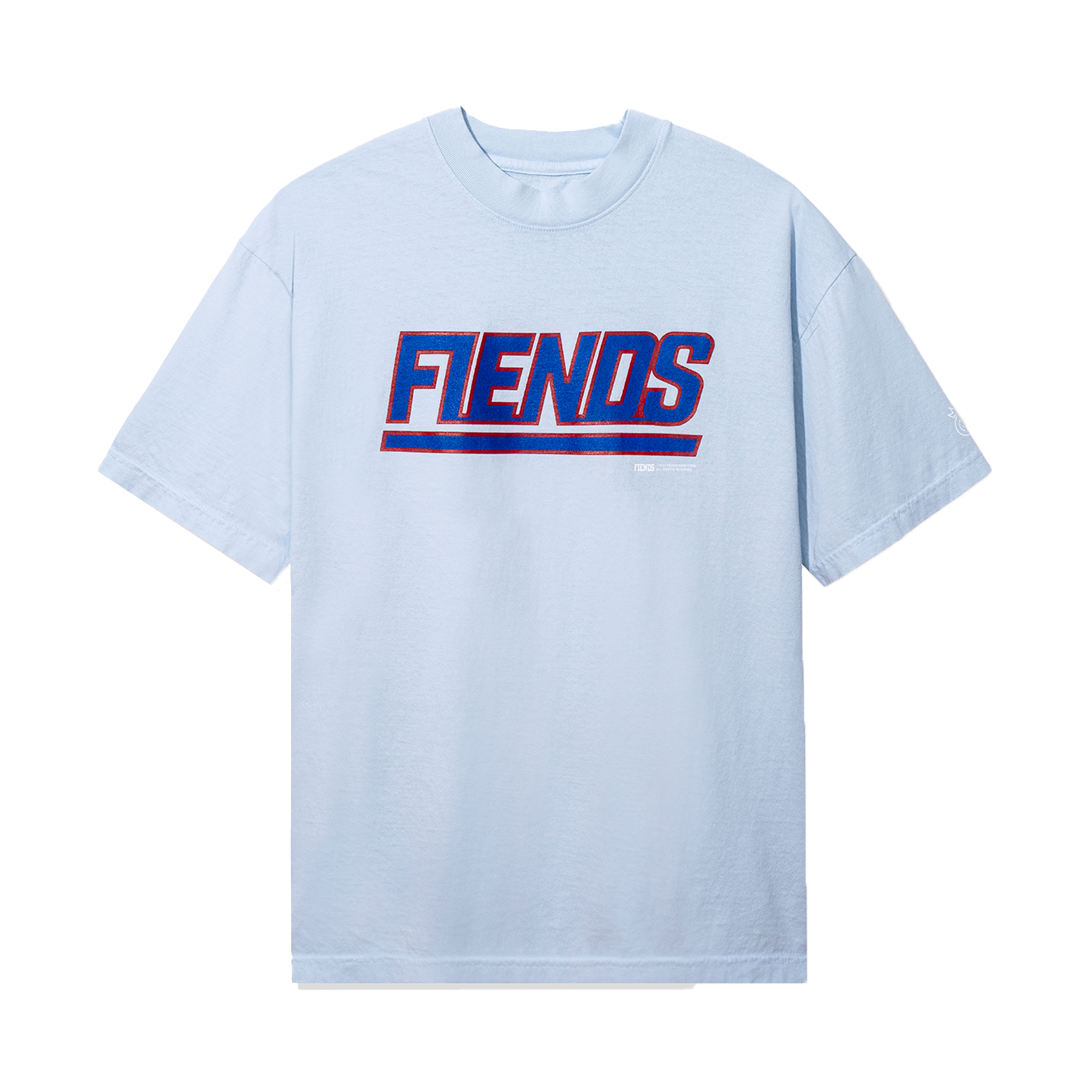 Big Blue Wrecking Crew Tee - Light Blue