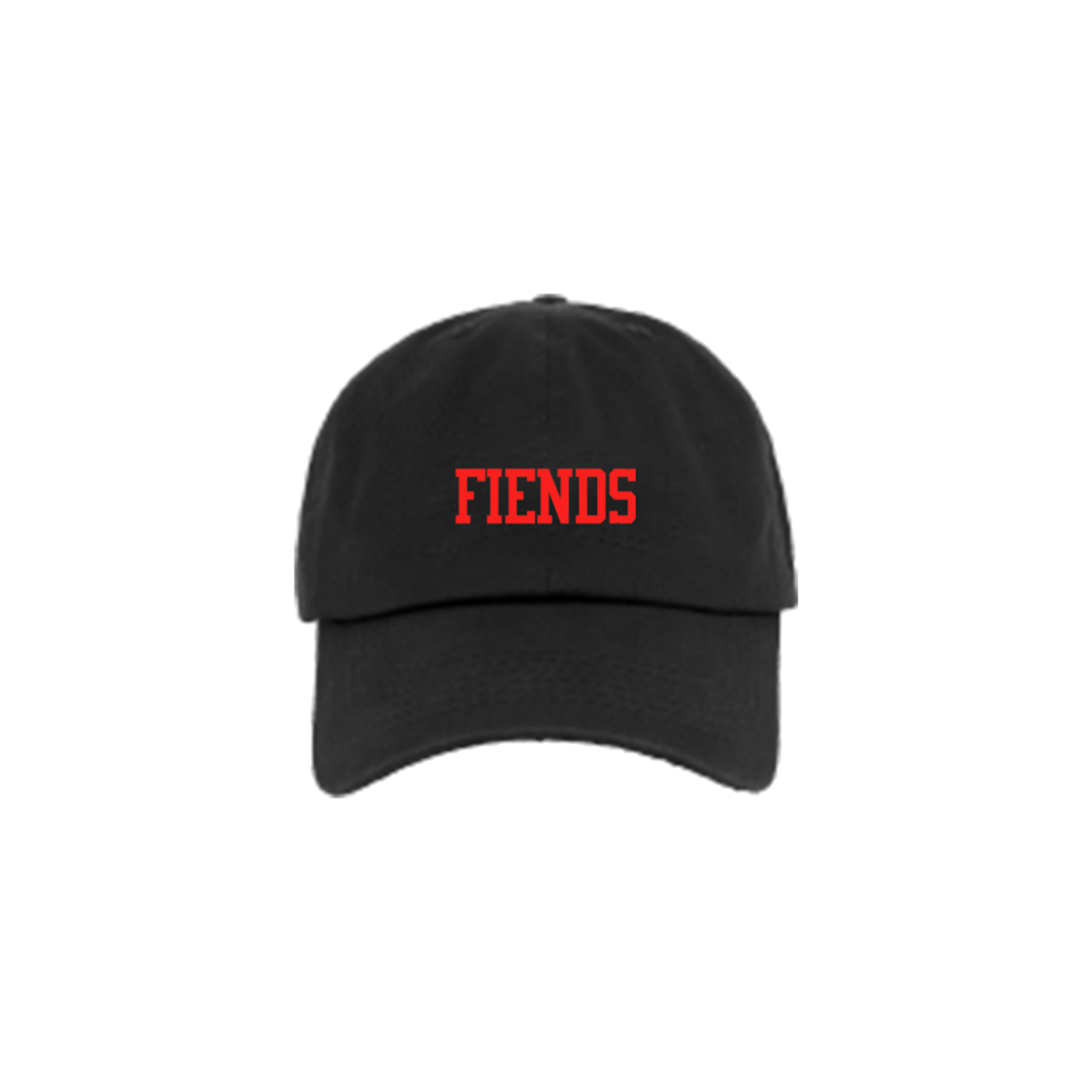 FIENDS LOGO DAD HAT - BLACK