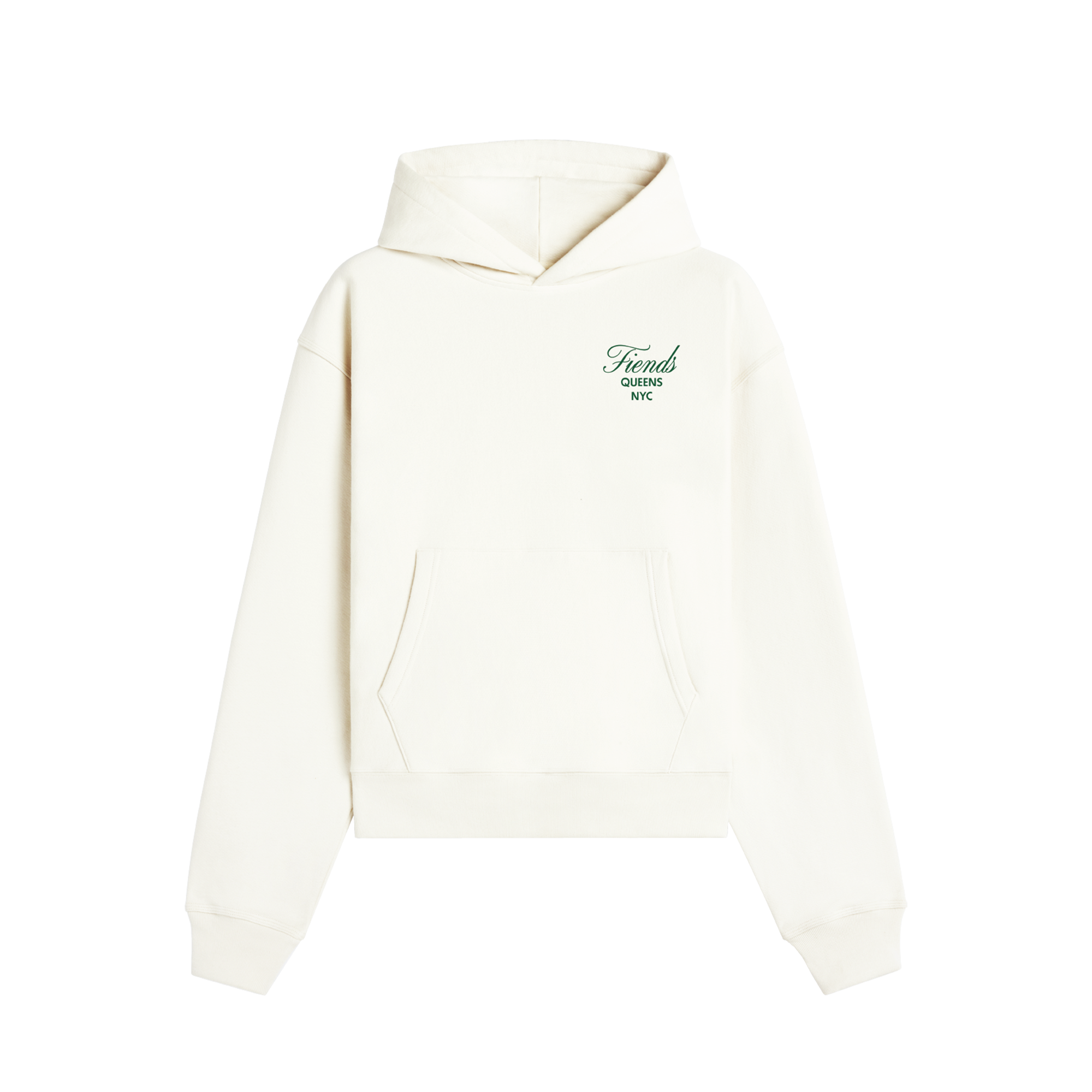 Queens Plaza Hoodie - Cream
