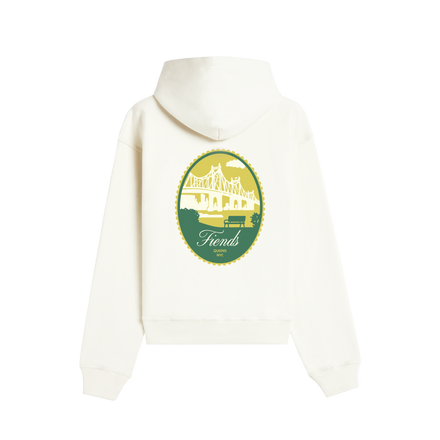 Queens Plaza Hoodie - Cream