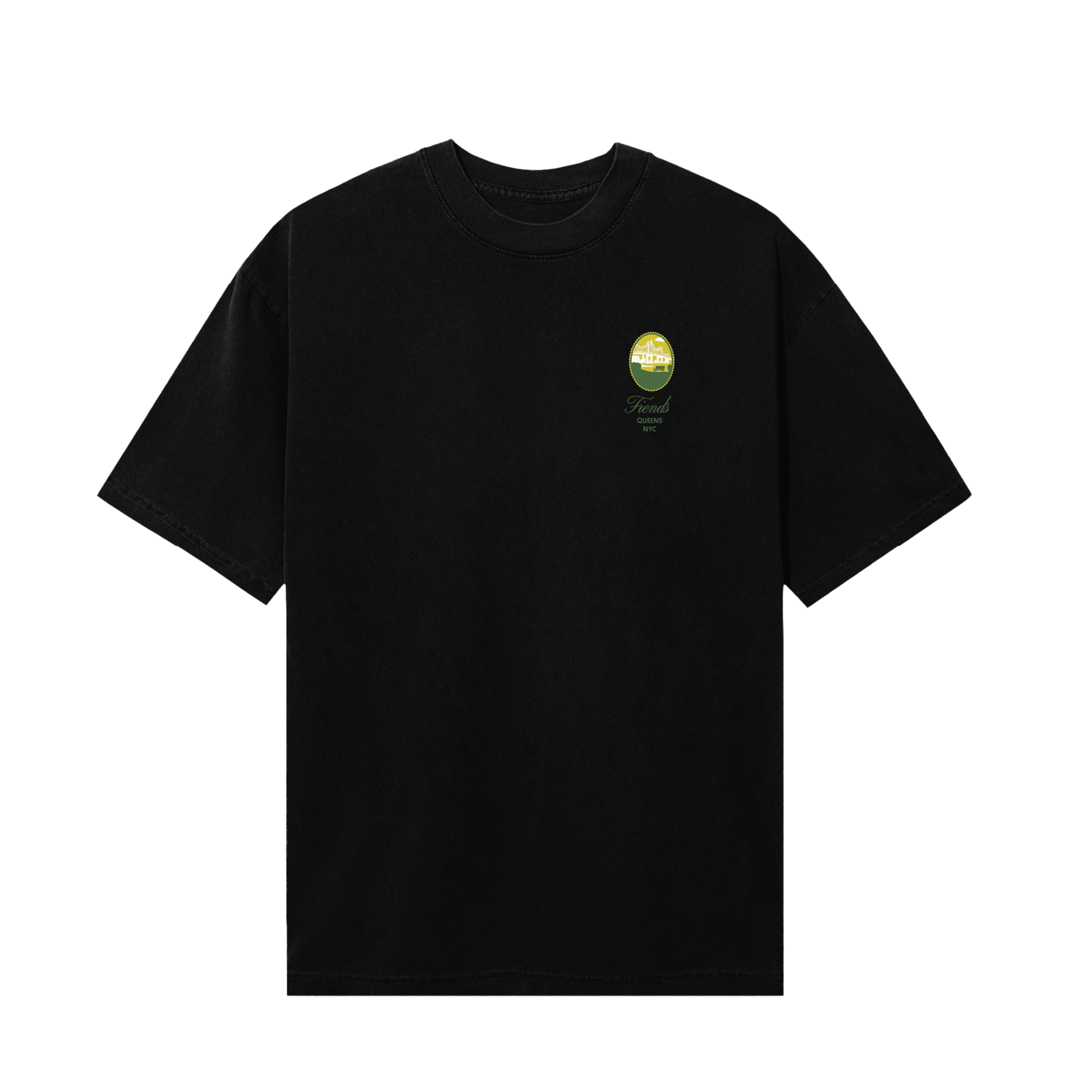 Queens Plaza Tee - Black