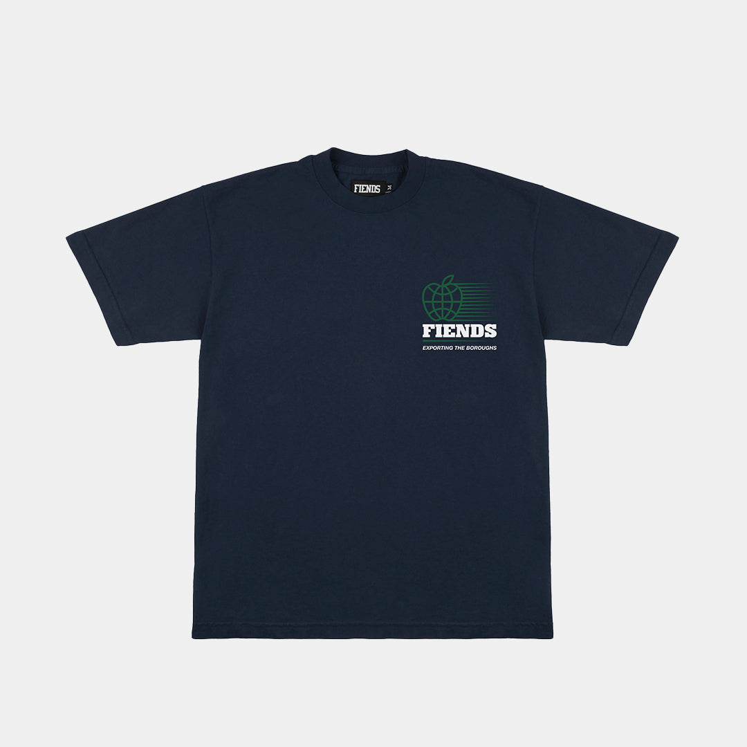 The Boroughs Tee - Navy